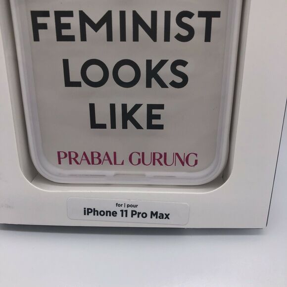 PRABAL GURUNG Case for iPhone 11 Pro Max, Feminist, NEW In Box - Picture 3 of 4